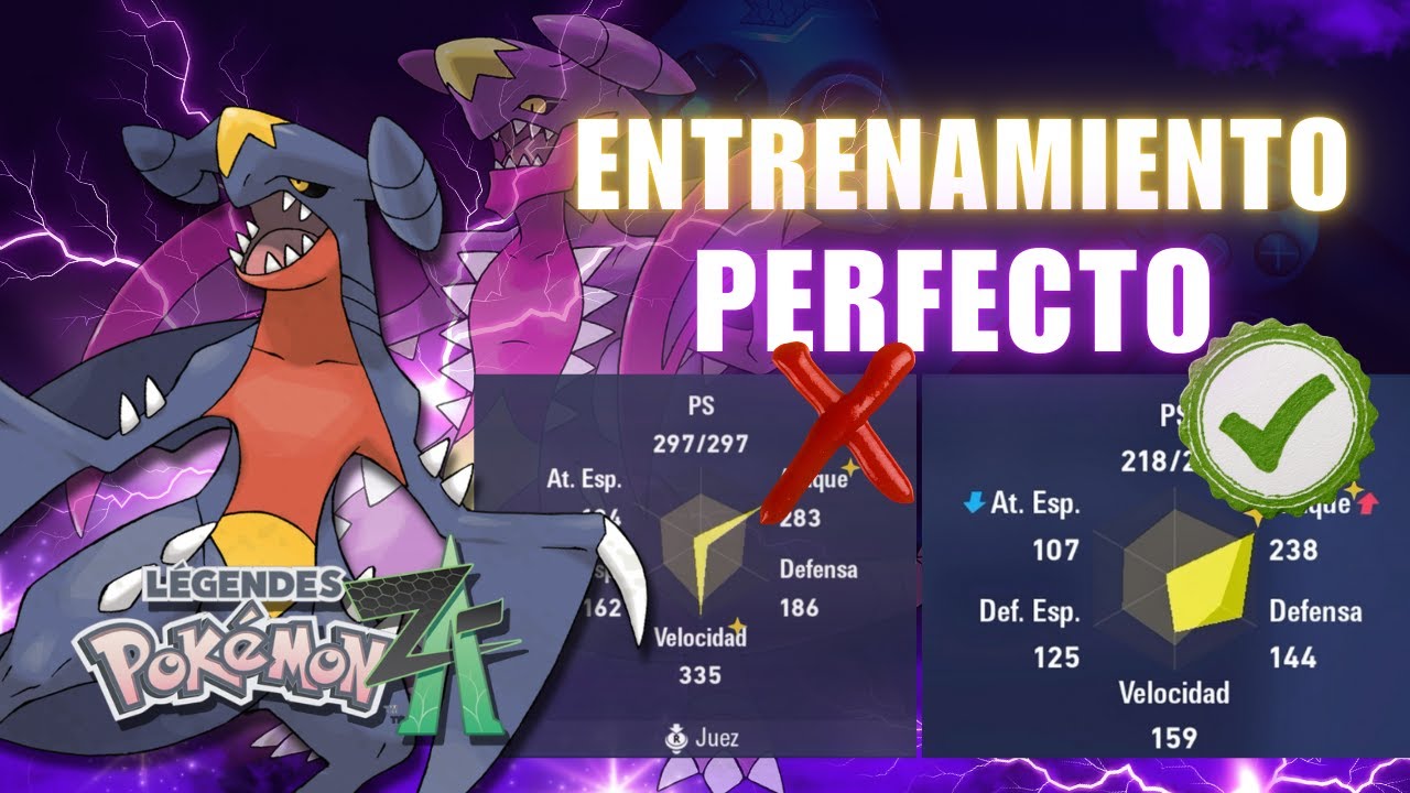 El Mejor Garchomp Para COMPETITIVO PERFECTO En Leyendas Pokemon Z-A