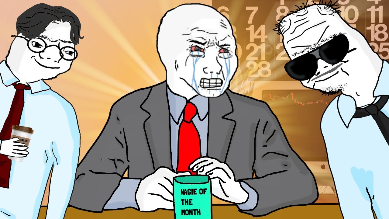 WOJAK TRIES TO TAKE ADVANTAGE OF HIS BOOMER BOSS