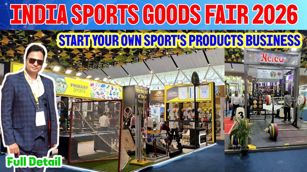 India Sports Goods Fair 2026 | ISGFair 2026 | ISGF2026 Yashobhoomi 