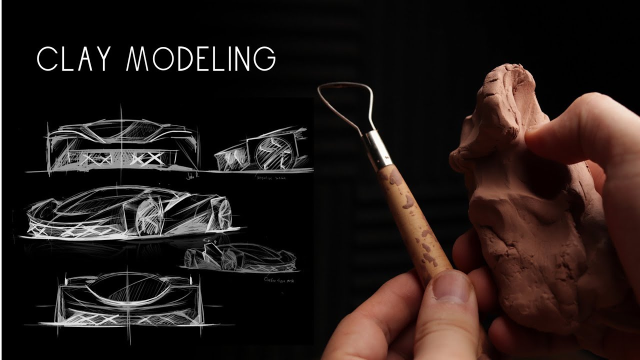 Clay Modeling Process! Car Design! Adding Clay! Just another Day in the Studio!