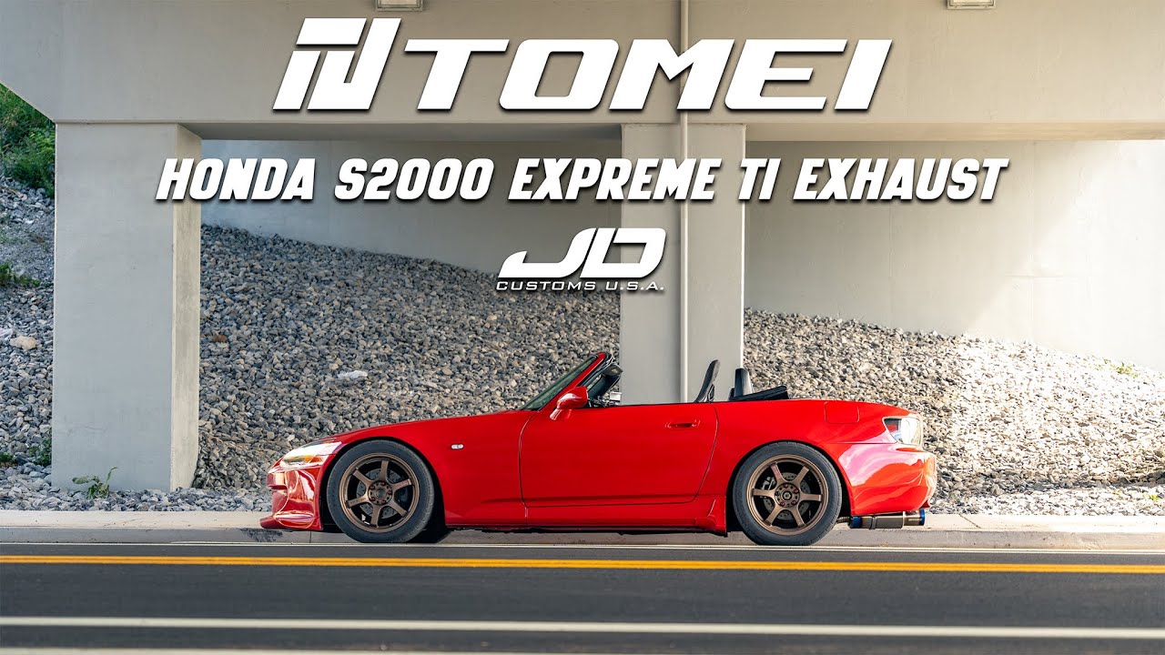 Honda S2000 Tomei Exhaust Install and Sounds! | 4K