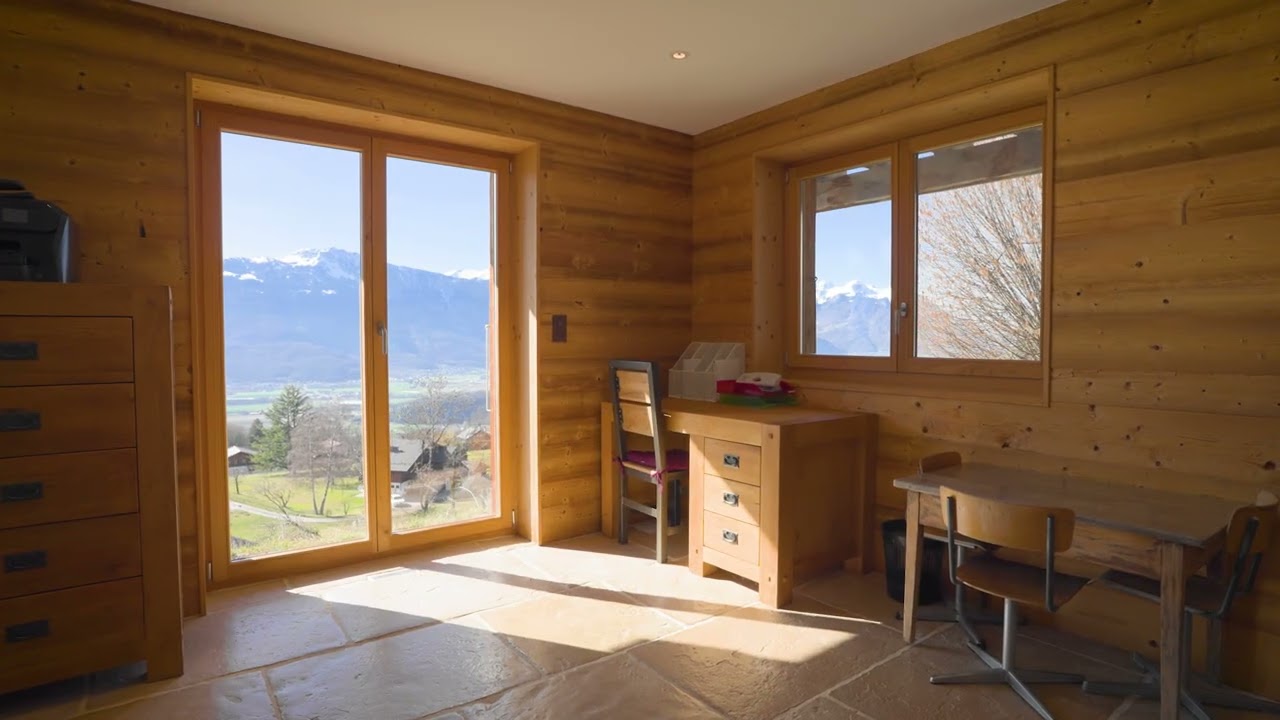 Luxurious chalet with modern, cosy charm between Ollon and Villars