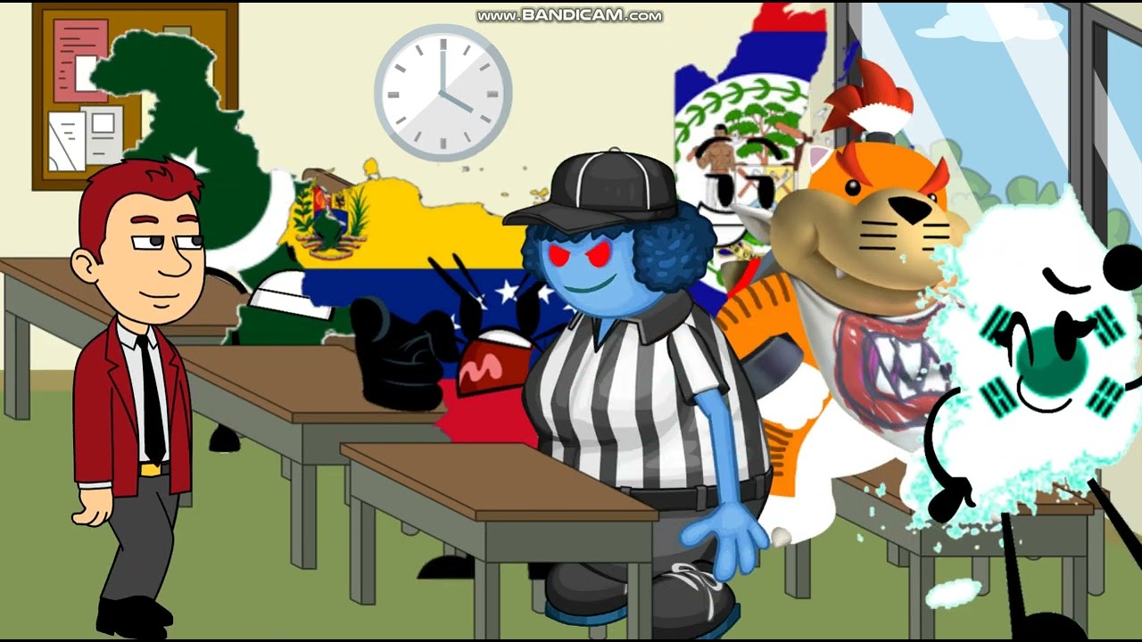 Dark Bertha Changes The Time On All Of The Clocks In School/Grounded