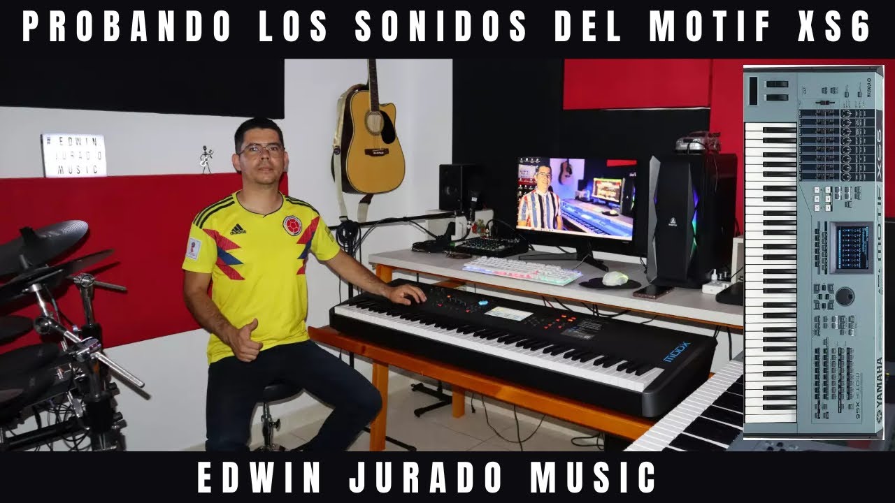 Nuevo Juguete el YAMAHA MOTIF XS6 Probando sus Sonidos 🎹