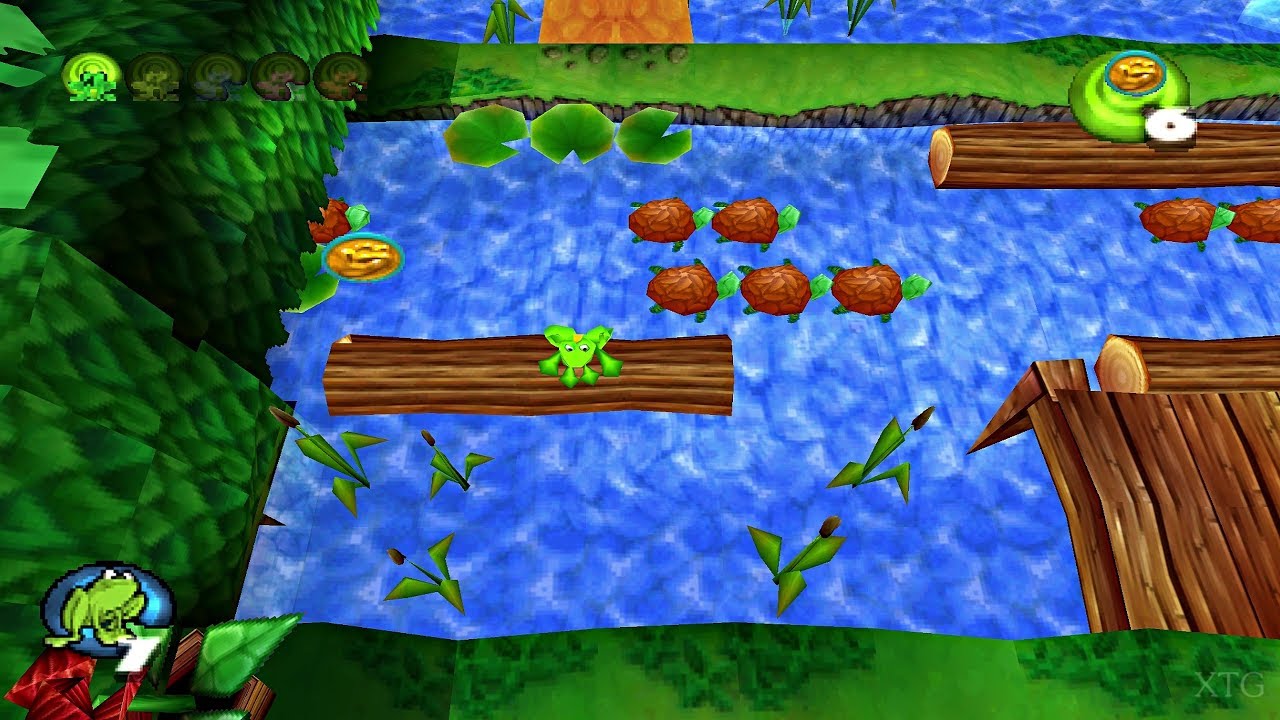 Frogger 2: Swampy's Revenge PS1 Gameplay HD