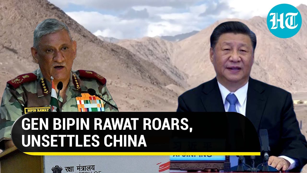 China rattled after CDS Bipin Rawat calls it biggest security threat; lodges protest with India