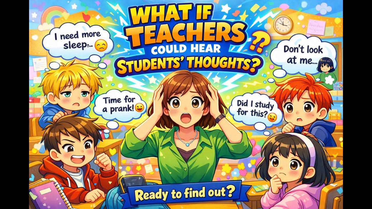 WHAT IF TEACHERS COULD HEAR STUDENTS’ THOUGHTS 🤯