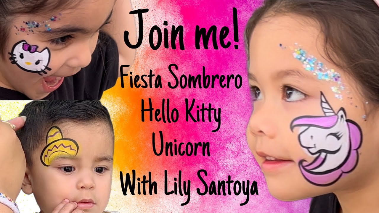 Face Paint with me OTJ! #facepaint #facepainting #pintacaritas #unicorn