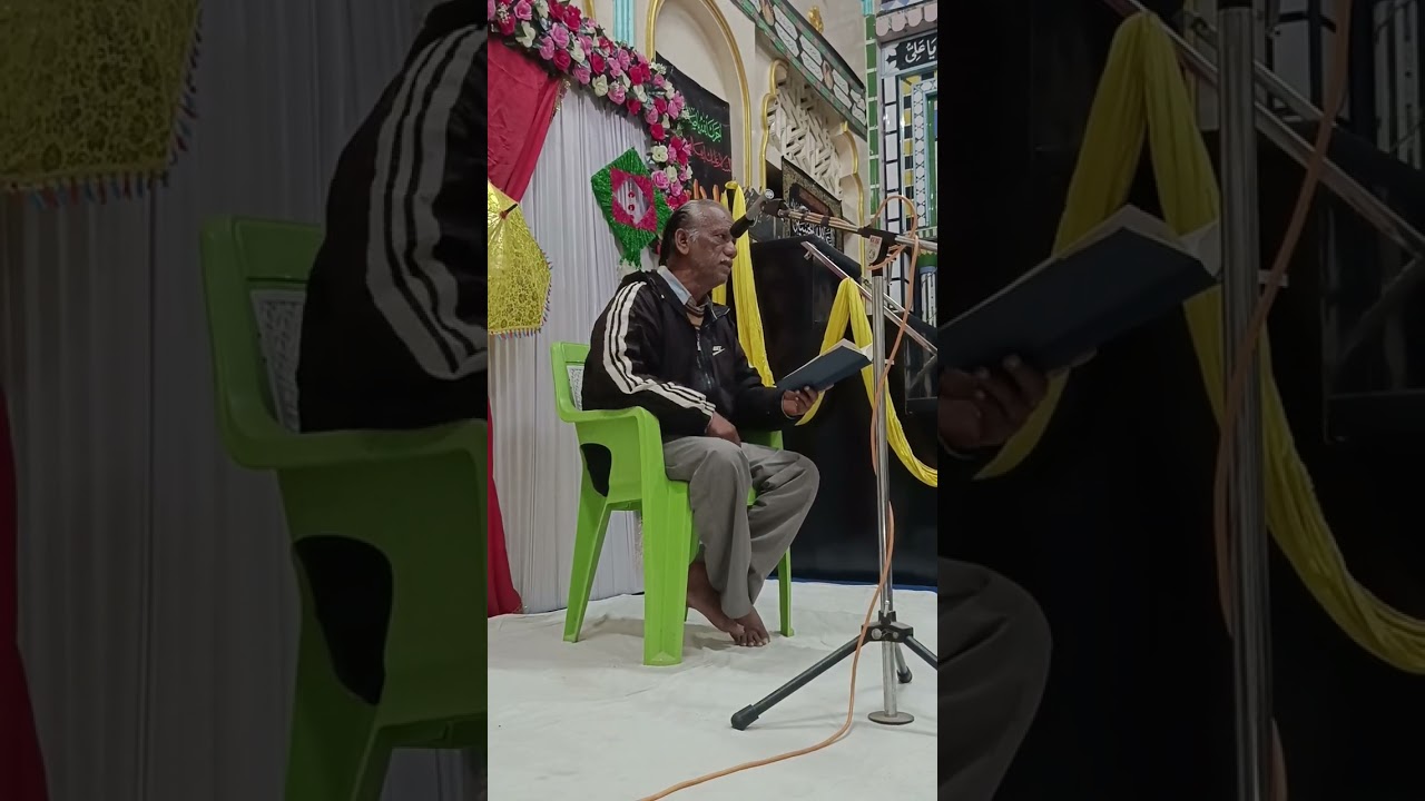 Behtreen manqabat by Janab Parvez Nanparvi Sahab ❤️