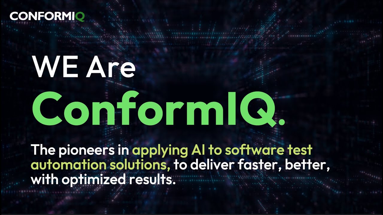 ConformIQ's AI-Powered Test Automation Solutions Overview