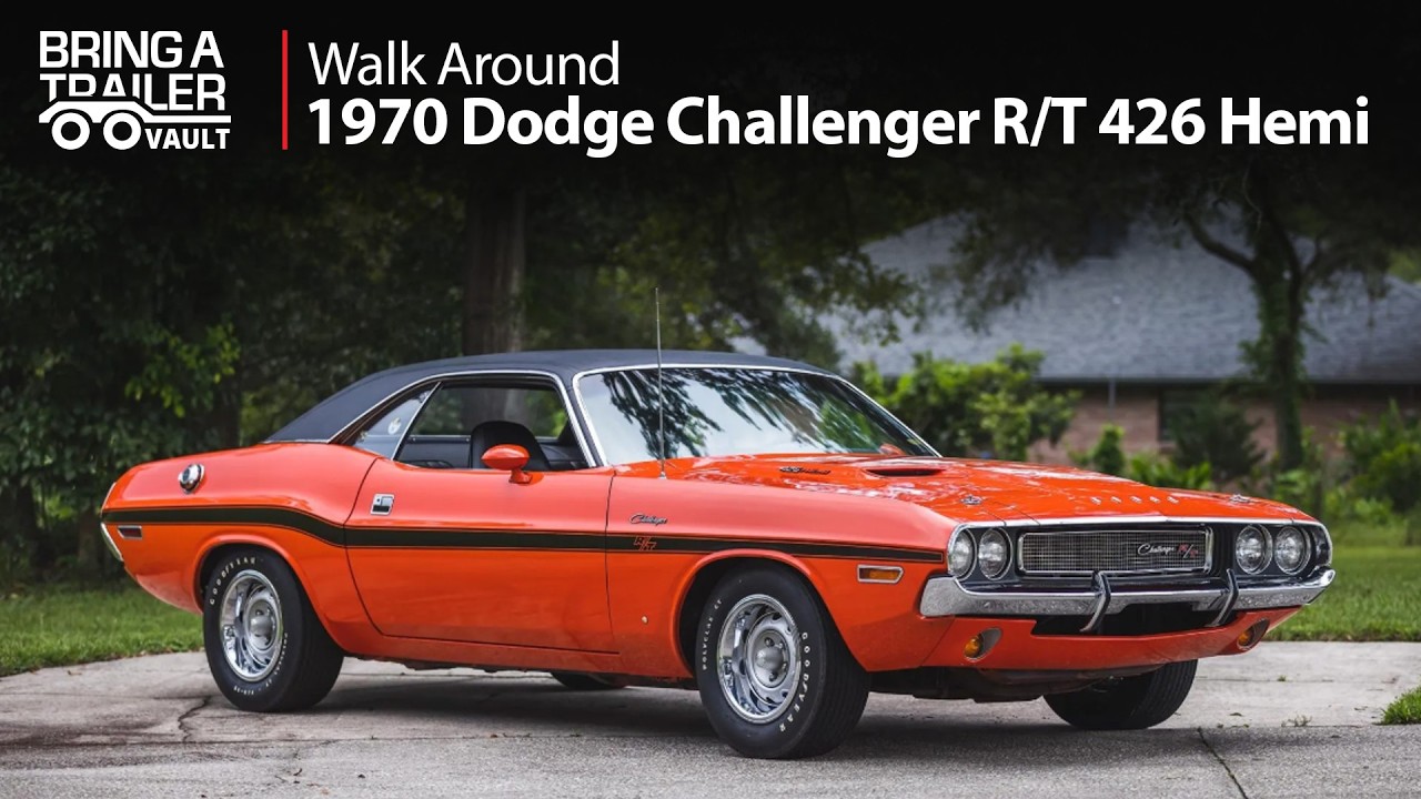 1970 Dodge Challenger R/T 426 Hemi 4-Speed Walk Around | Bring a Trailer