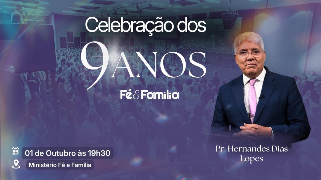 ANIVERSÁRIO 9º ANO - MINISTÉRIO FÉ E FAMÍLIA
