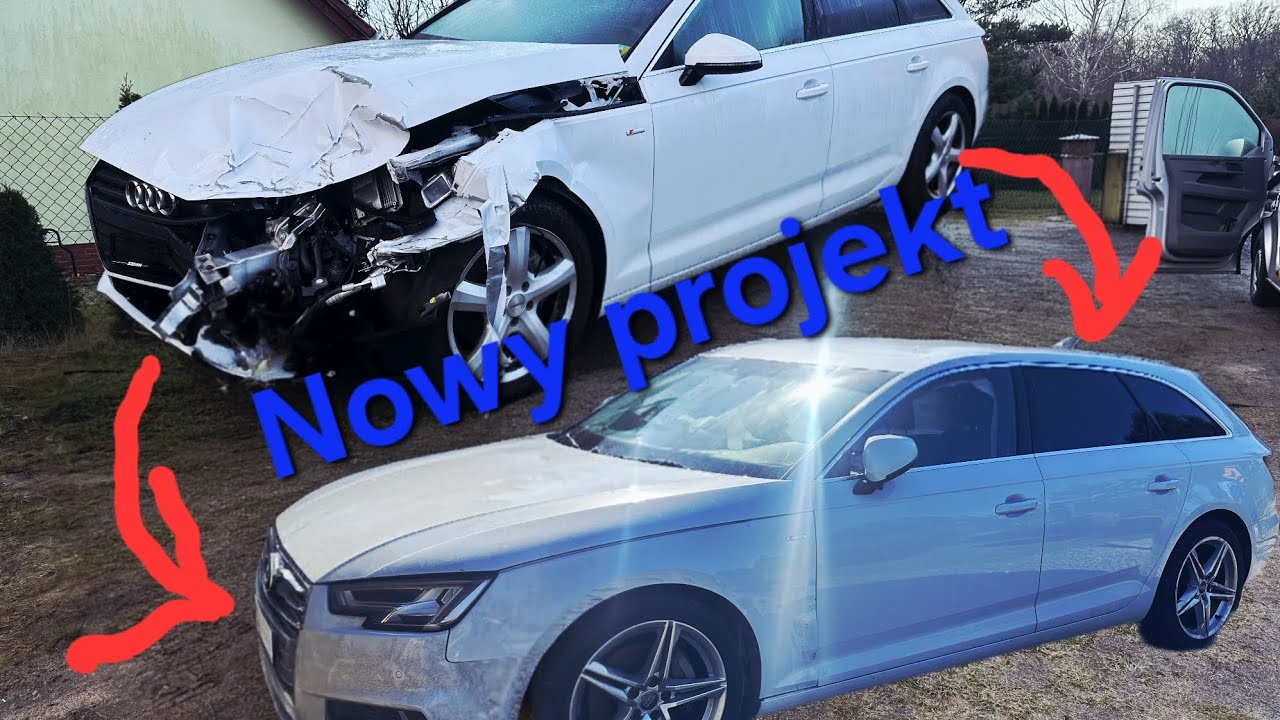 Kupiłem i naprawiam rozbite Audi A4 B9