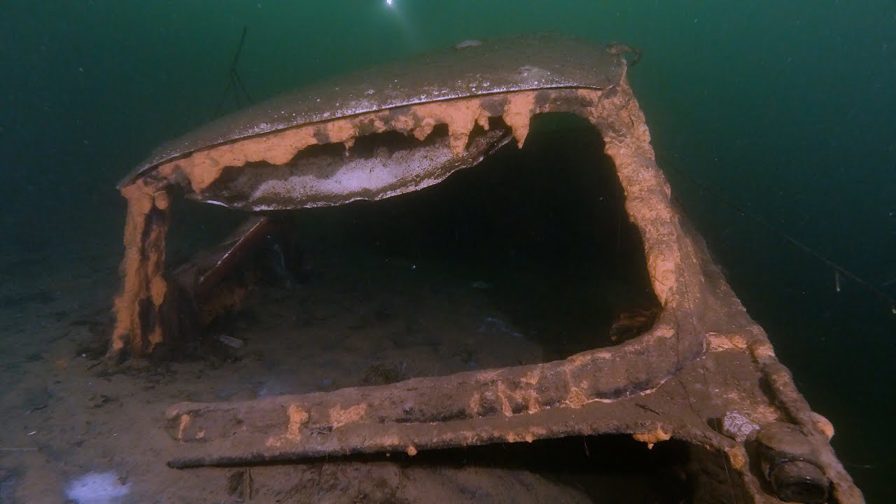 Tauchen 🤿 Sachsen-Anhalt | Autowracks & Mystischer Nebel & Schrott 😆 im Karolinensee Üllnitz 🦈