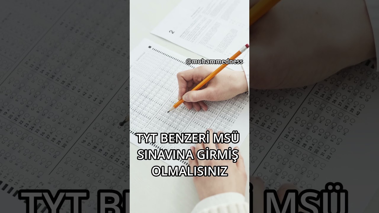 MS&Uuml;'YE GİRMEK #millisavunma&uuml;niversitesi #ms&uuml; #yks #tyt #ayt #&uuml;niversite #shorts