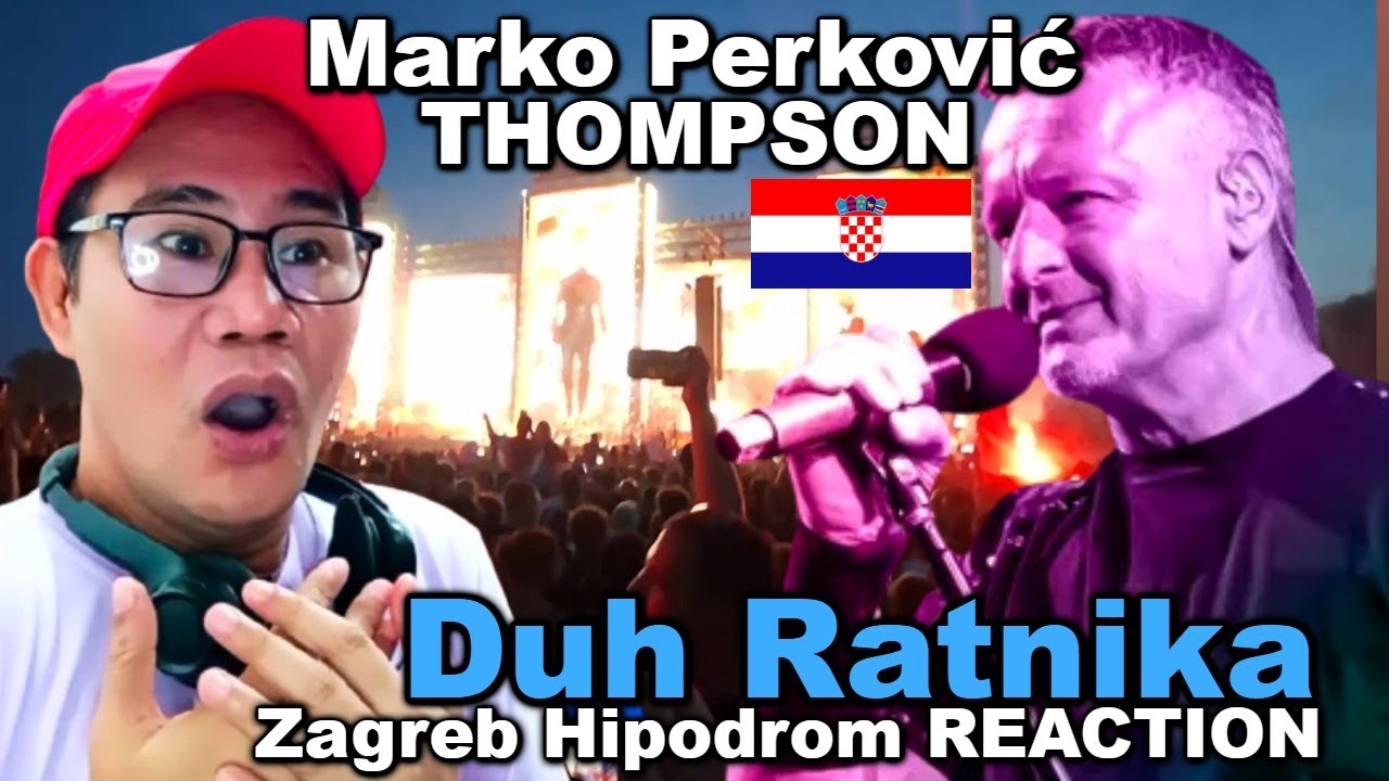 Марко Перкович Томпсон - Дух воина - Загребский ипподром РЕАКЦИЯ