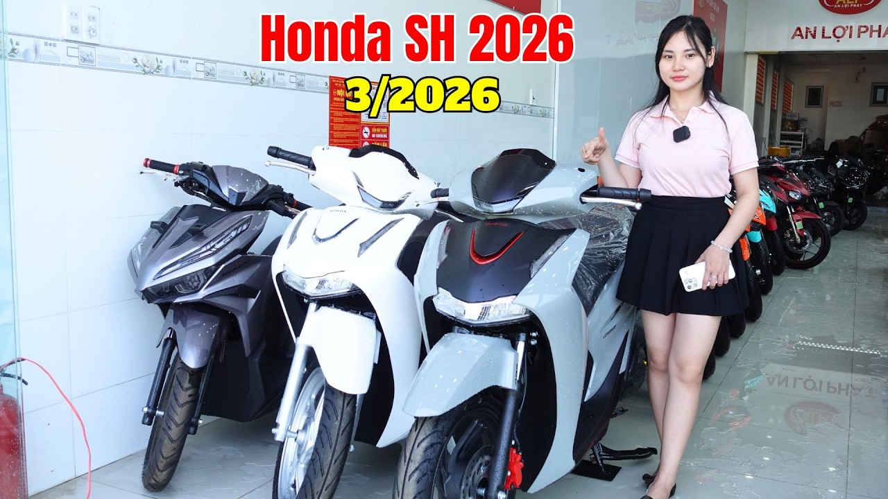 Honda SH 2026 - Giá Xe SH 125 , SH 160 Bản Mới 2026 Giá Mới Nhất 3/2026