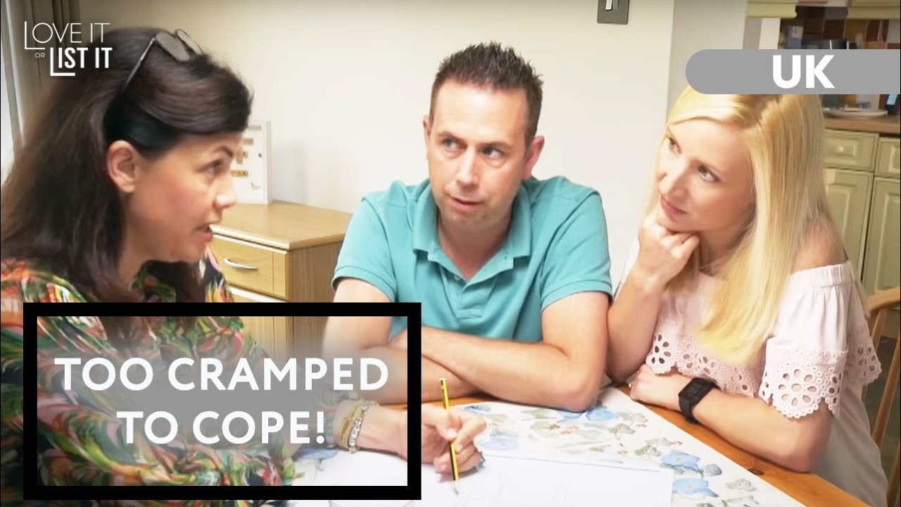 Carly & Phil Clash Over Their Cramped Buckinghamshire Home | S05 E05 | Love It or List It UK