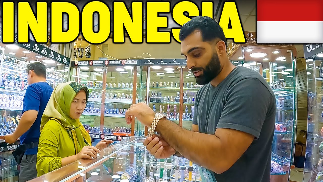 Largest Fake Goods Market In Indonesia