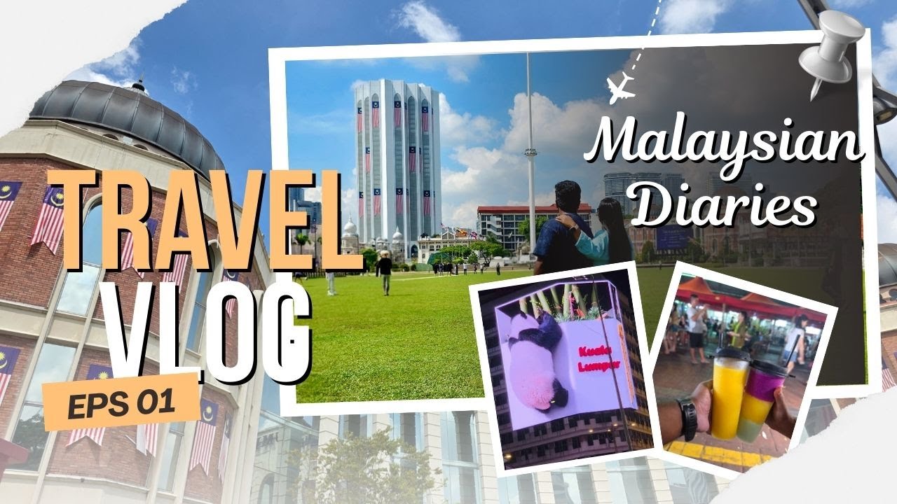 Malaysia | Kuala Lumpur Day 1: Merdeka Square, Bukit Bintang & Jalan Alor (4K)