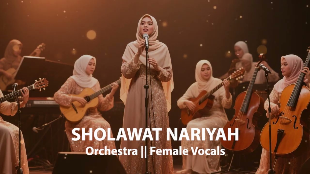 Sholawat Nariyah Versi Orchestra Female Vocals | Sholawat Merdu | Sholawat Populer | Cover Sholawat
