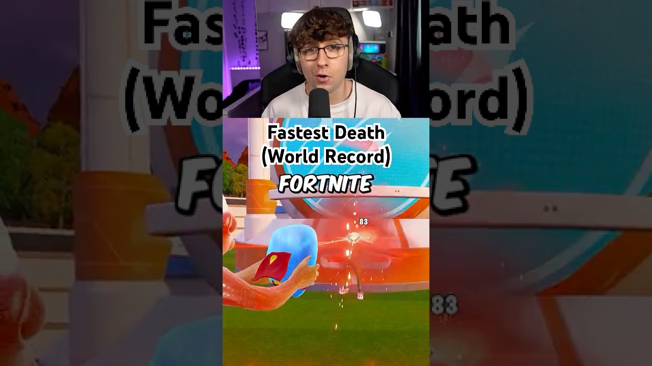 Fastest Death in Fortnite (World Record 2025)