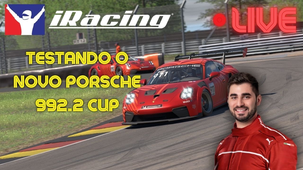 🔴 LIVE | Diárias de Porsche em Road Atlanta - iRacing