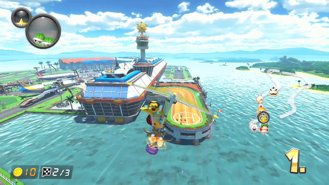 Mario Kart 8 Deluxe - Sonnenflughafen