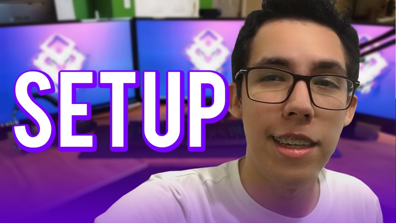 MEU SETUP COM DOIS COMPUTADORES!