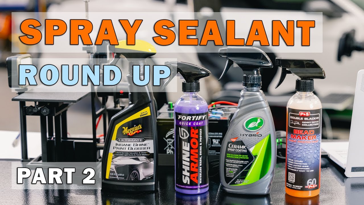 Turtle Wax против P&S Bead Maker против Meguiar's против Shine Armor | Обзор спрея LSP, часть 2