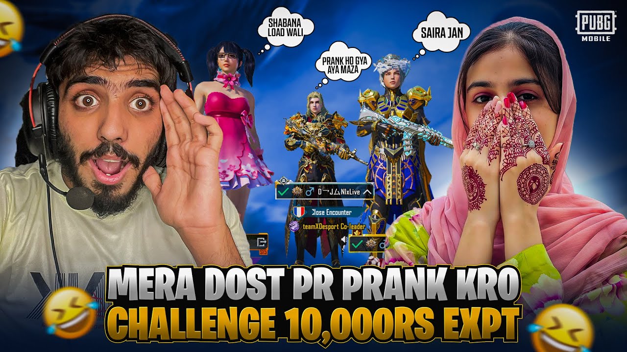 Tumhara Challenge Tha... Kar Diya! 😂 | Dost Par Girl Voice Prank 🤣 10k Win 🏆