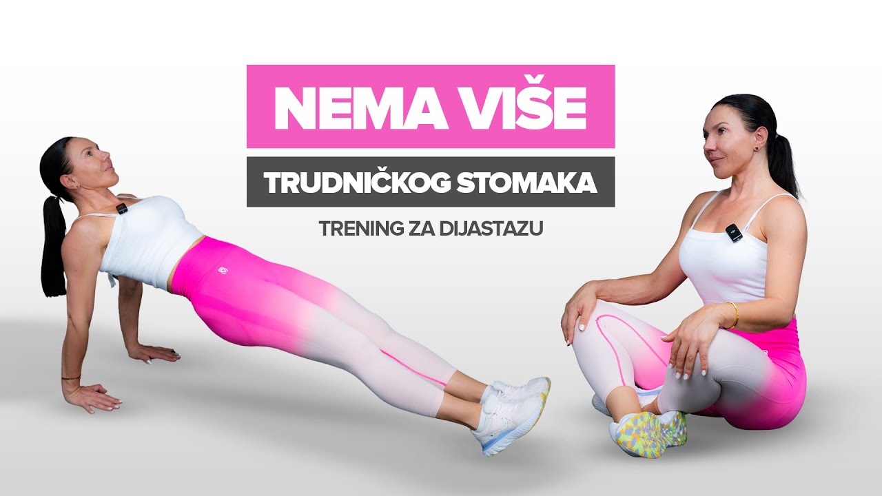 Nema više trudničkog stomaka - trening za dijastazu