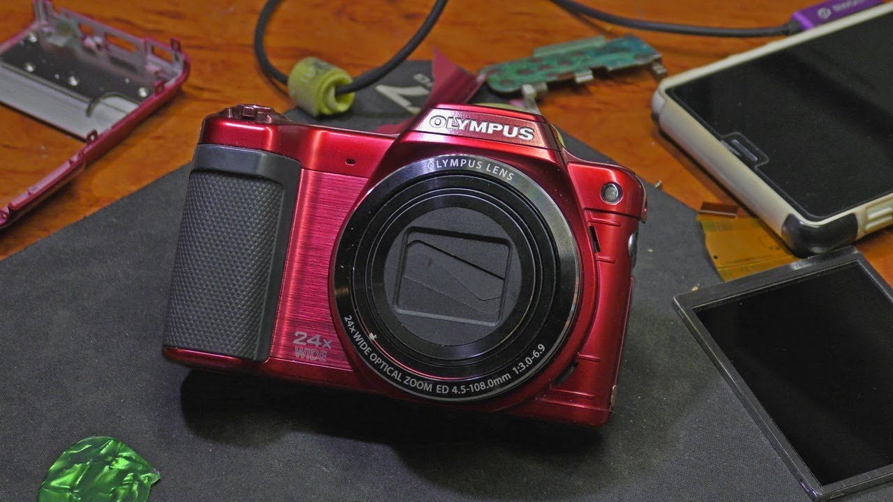 OLYMPUS STYLUS SZ 15  СТАВИМ ДИСПЛЕЙ ОТ   OLYMPUS VR 360