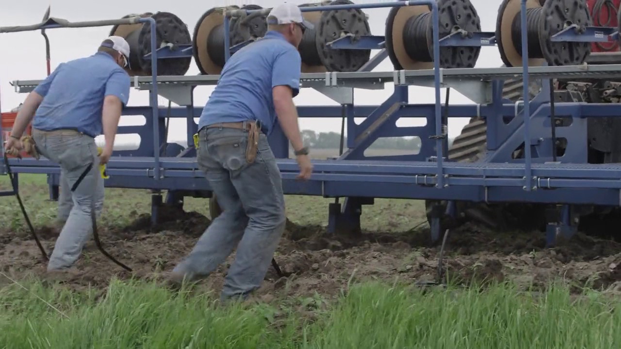 Subsurface Drip Installation in York, NE