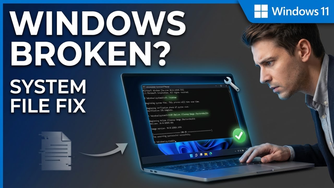 Fix Corrupted System Files on Windows 11 (Step-by-Step Guide)