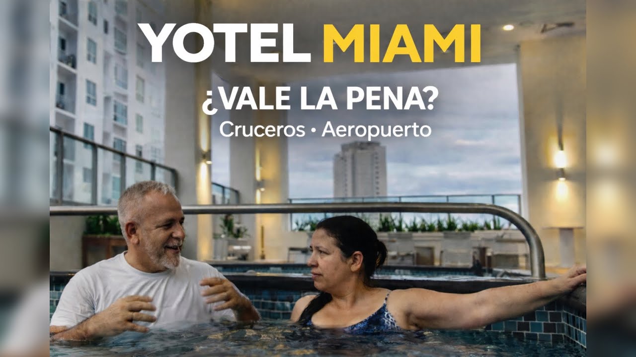 🎒YOTEL MIAMI HOTEL рядом с круизным портом и аэропортом 4K 2022