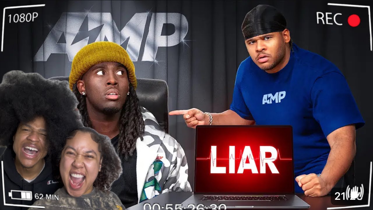 AMP LIE DETECTOR (REACTION) #amp