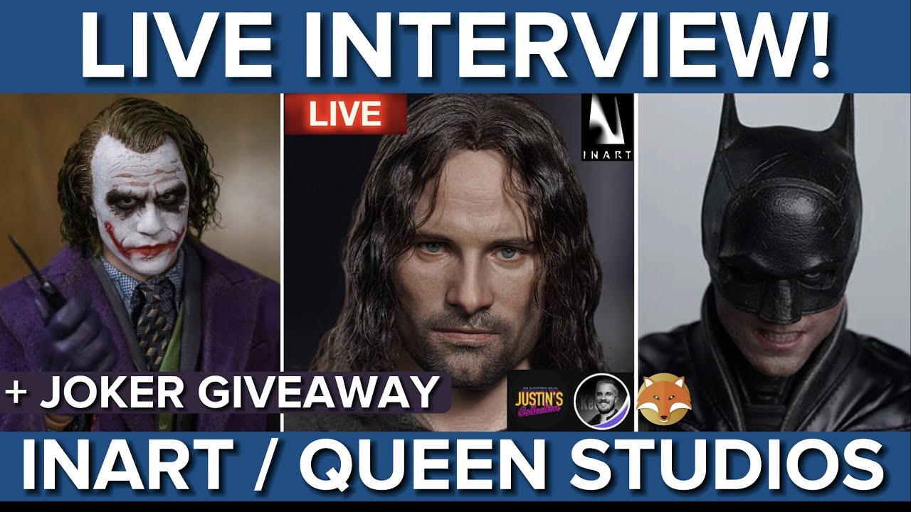 🚨LIVE Interview with InArt / Queen Studios | INART Joker Giveaway!