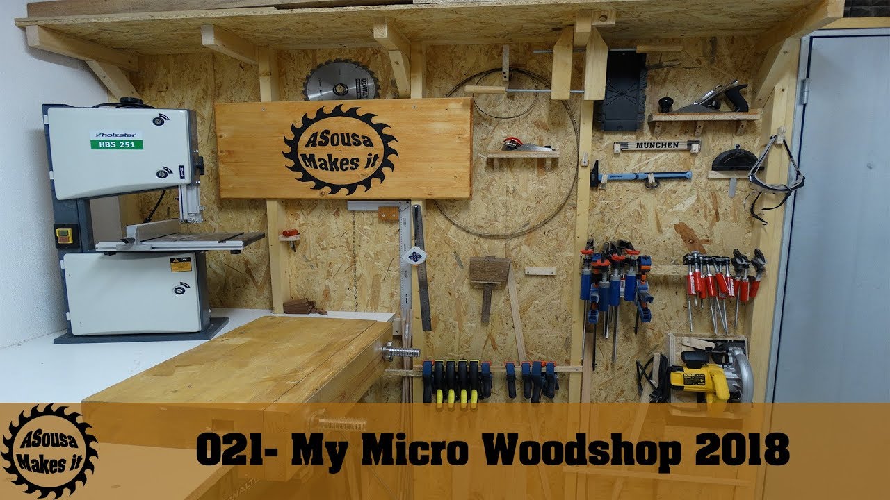 My Micro Woodshop 2018