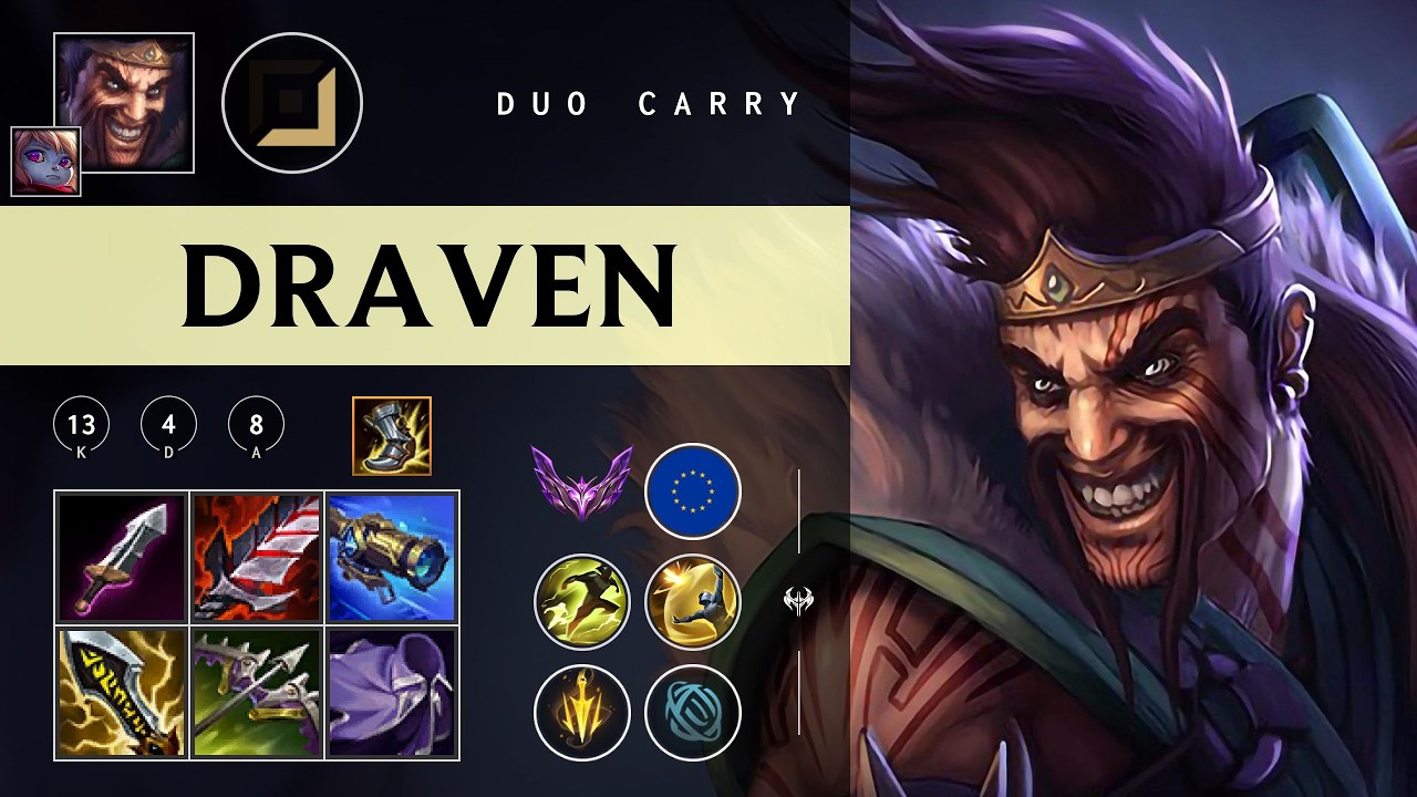Draven ADC vs Samira - EUW Master Patch 26.04