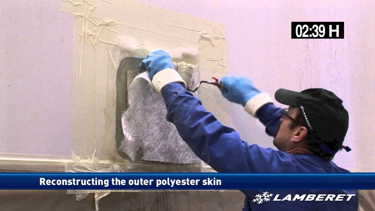 Easy Maintenance: repairs to composite panels