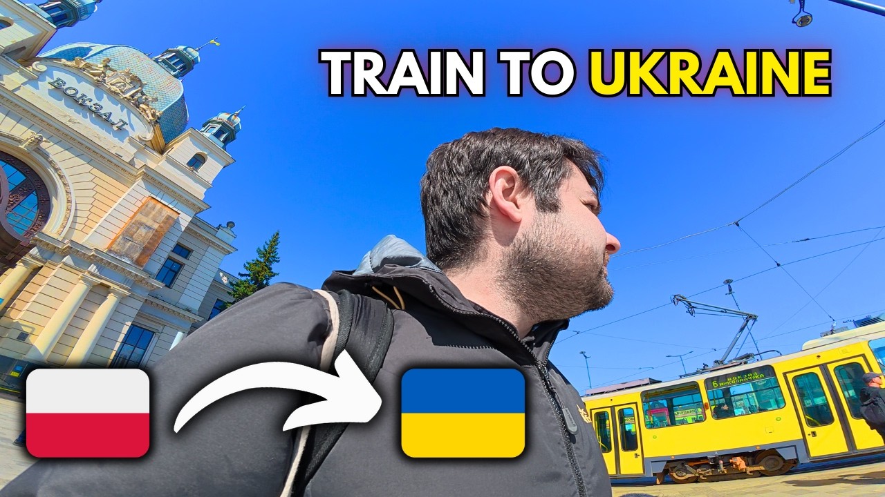 I Took 2 Trains From Poland 🇵🇱 To Ukraine 🇺🇦 During Wartime (2025)