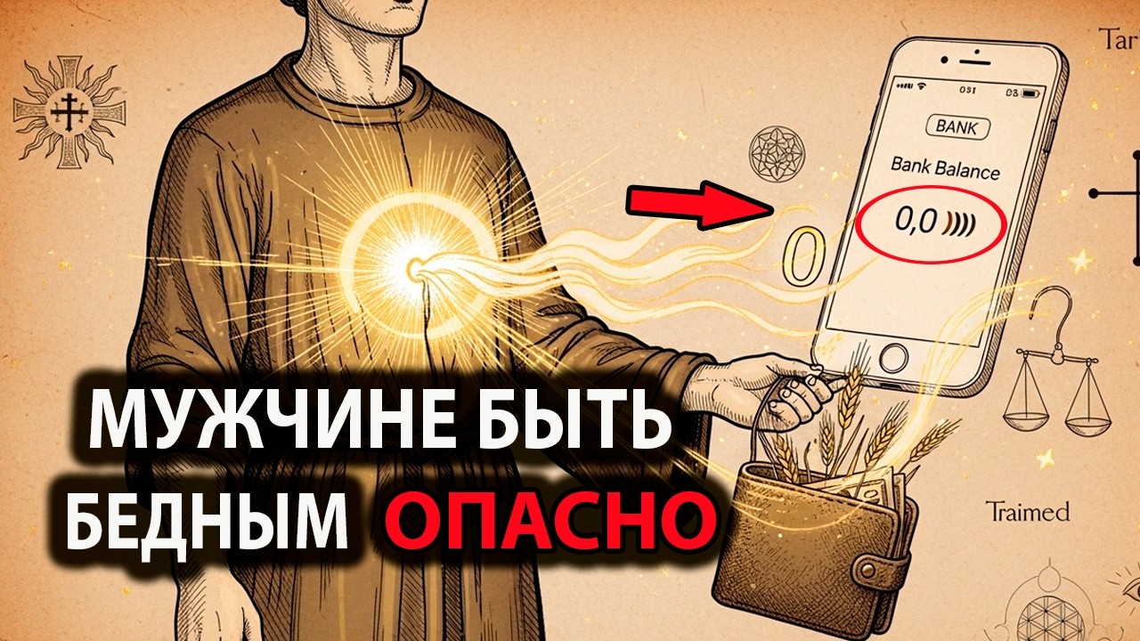 ПОЧЕМУ МУЖЧИНЕ НЕЛЬЗЯ БЫТЬ БЕДНЫМ?