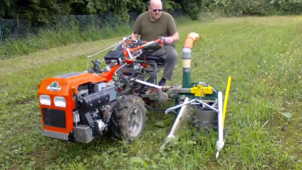 Senf mit Einachser Haeckseln