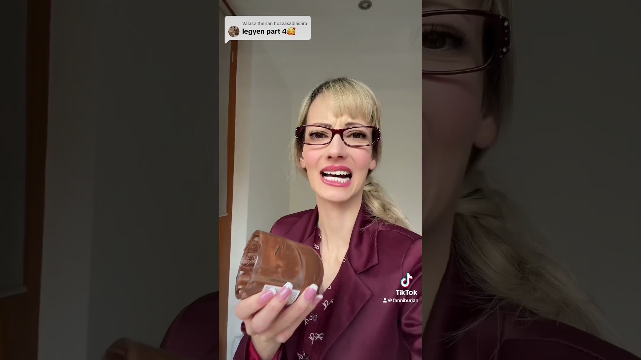 Anya &eacute;s l&aacute;nya!🤣 #tiktok #nutella