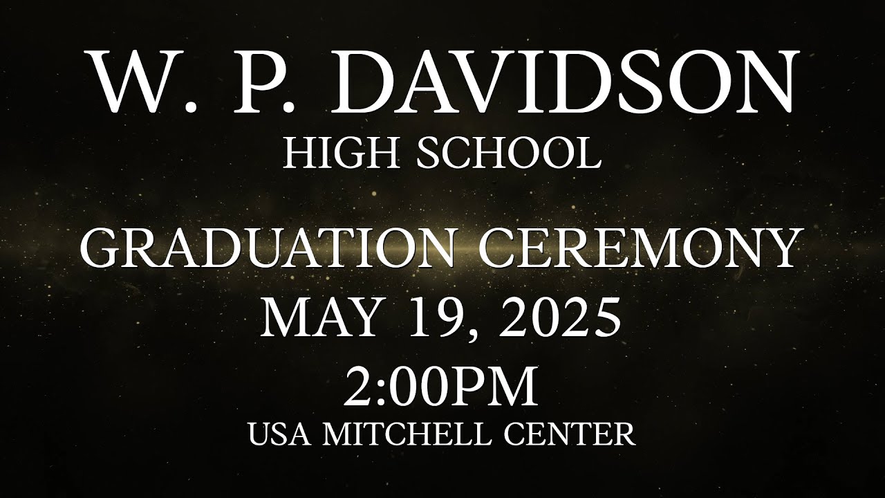 Davidson High School Graduation 2025