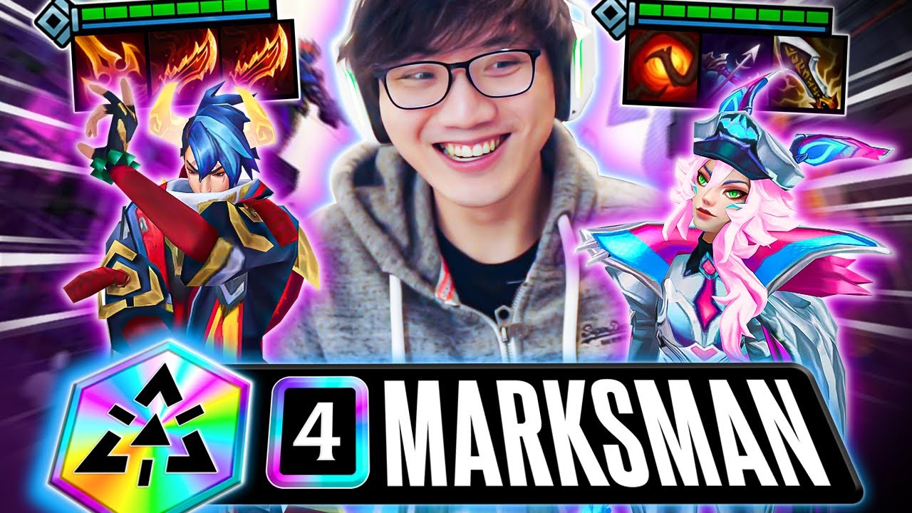 How To Play 4 Marksman Like a Pro (ft. Xayah & Aphelios)