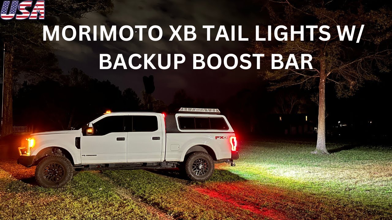 Amp Up Your Vehicle: The Results of Installing Morimoto XB Tail Lights with  Backup Light Boost Bar!