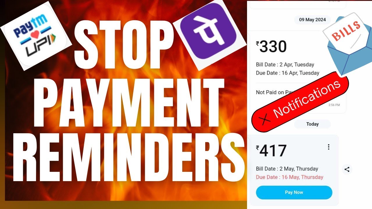 How to stop unwanted notifications । How to turn off Paytm notification। Paytm phonepe
