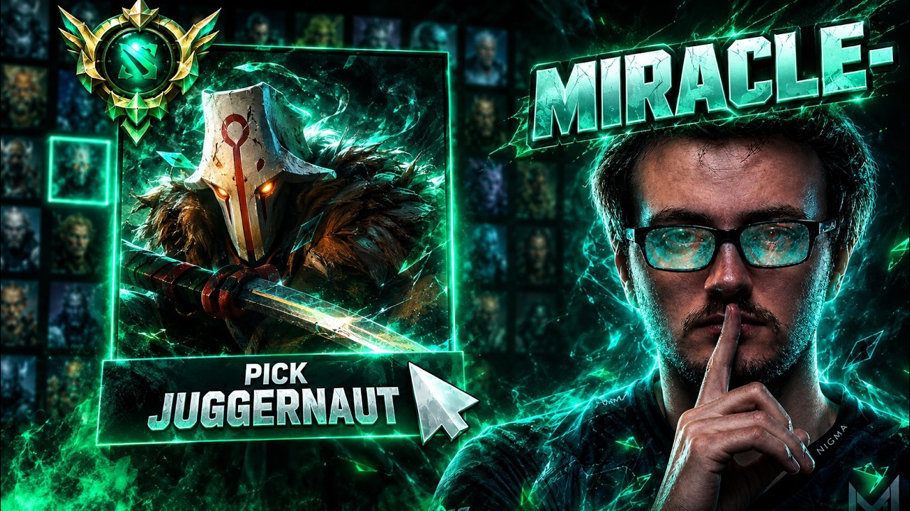 ⚔️ MIRACLE- JUGGERNAUT UNKILLABLE CARRY! 😱🔥 TOO STRONG!